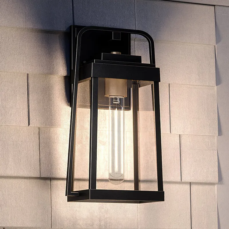 UHP1340 Transitional Outdoor Wall Sconce 14''H x 7.125''W, Olde Bronze Finish, Orlando Collection — Urban Ambiance LED Wall Lights 60.0W 3000K
