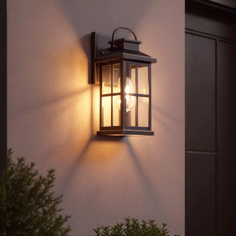 UHP1291 Transitional Outdoor Wall Sconce 14.25''H x 6''W, Olde Bronze Finish, Anaheim Collection — Urban Ambiance LED Wall Lights 100.0W 3000K