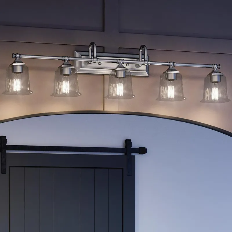 UQL4122 Traditional Bath Fixture 10.75''H x 41.75''W, Polished Chrome Finish, Edinburgh Collection — Urban Ambiance LED Linear Lights  3000K