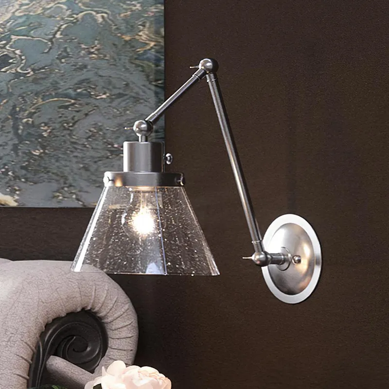 UHP3330 Traditional Wall Light, 14.375"H x 8"W, Brushed Nickel Finish, Pawtucket Collection — Urban Ambiance LED Wall Lights  3000K