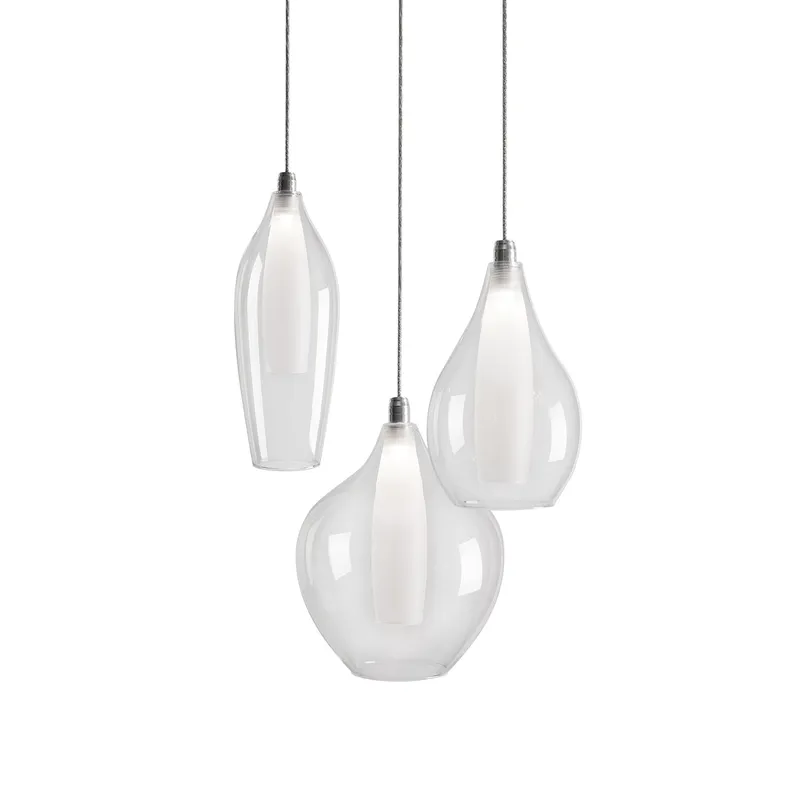 Victoria 3 Head Multi Pendant — Kuzco Lighting LED Landscape Lights  