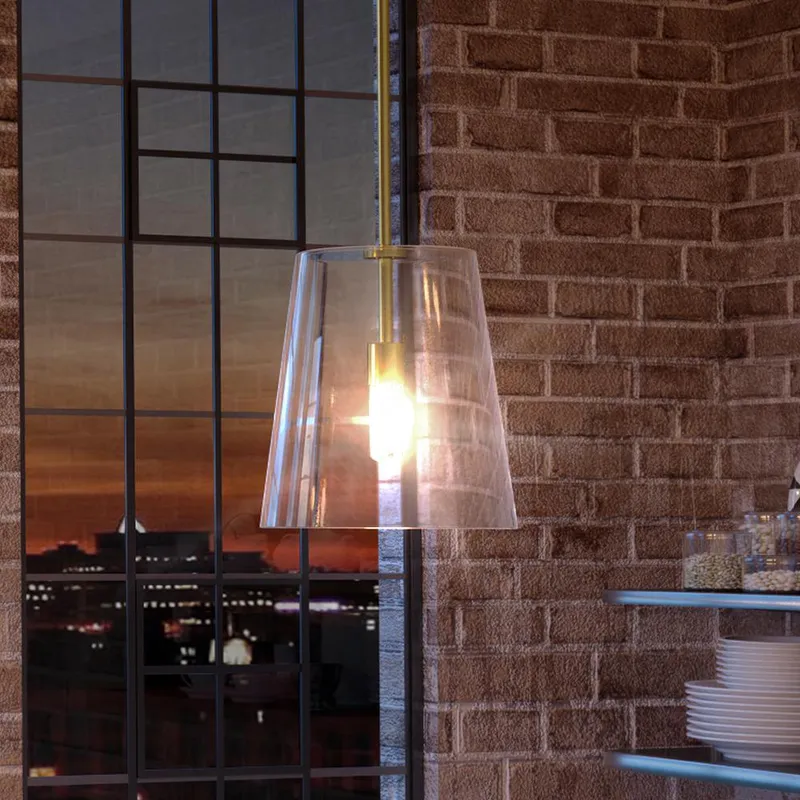UHP3070 Colonial Pendant Light, 11.375"H x 9"W, Satin Gold Finish, Tustin Collection — Urban Ambiance LED Landscape Lights  3000K