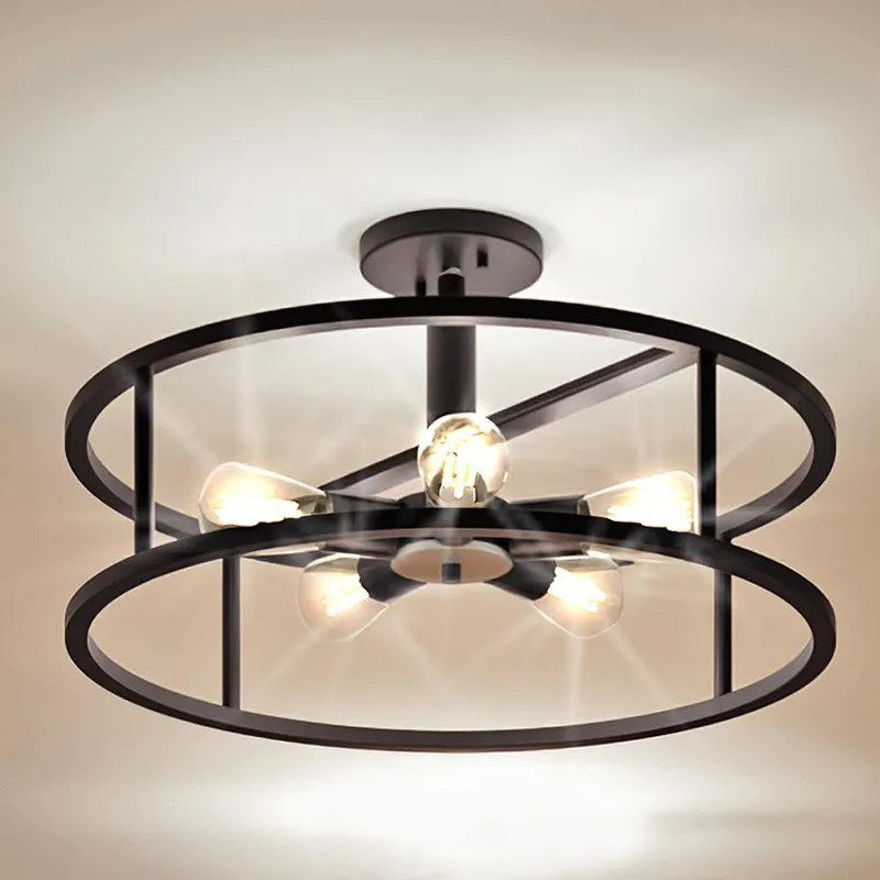 UQL3191 Scandinavian Ceiling Light, 11.75"H x 20"W, Estate Bronze Finish, Arvada Collection — Urban Ambiance LED Post Top Lights  3000K