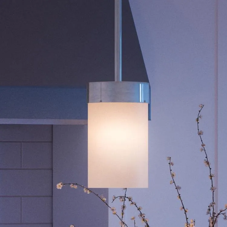 UHP2307 Transitional Pendant Light, 7" x 5-1/8", Polished Chrome Finish, Madison Collection — Urban Ambiance LED Landscape Lights 8.0W 3000K