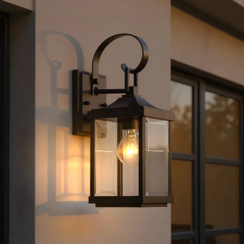 UHP1192 Colonial Outdoor Wall Light, 15-1/8" x 5-1/2", Olde Bronze Finish, Calderdale Collection — Urban Ambiance LED Wall Lights 2.0W 3000K