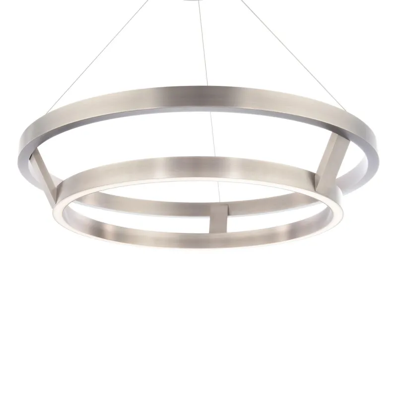Imperial 42in LED Chandelier 3000K in Brushed Nickel