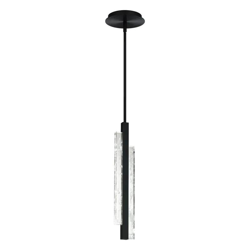 Tandem 17in LED Mini Pendant 3000K in Black