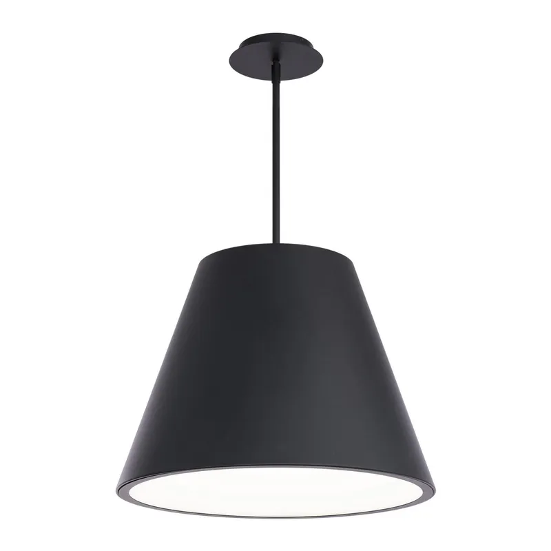 Myla 20in LED Outdoor Pendant 3000K in Black