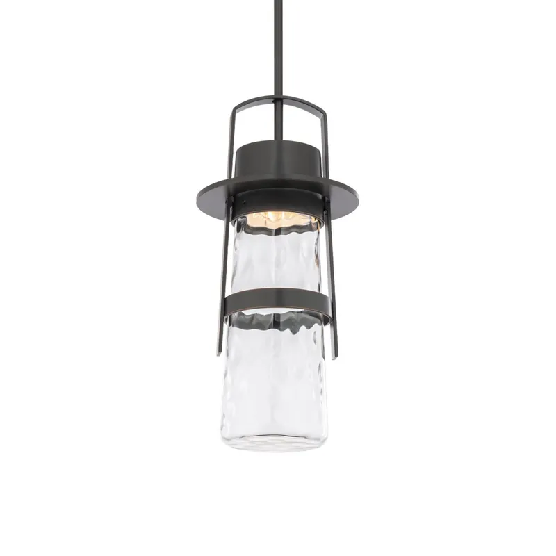 Balthus 15in LED 1 Light Indoor or Outdoor Pendant 3000K in Oil Rubbed Bronze