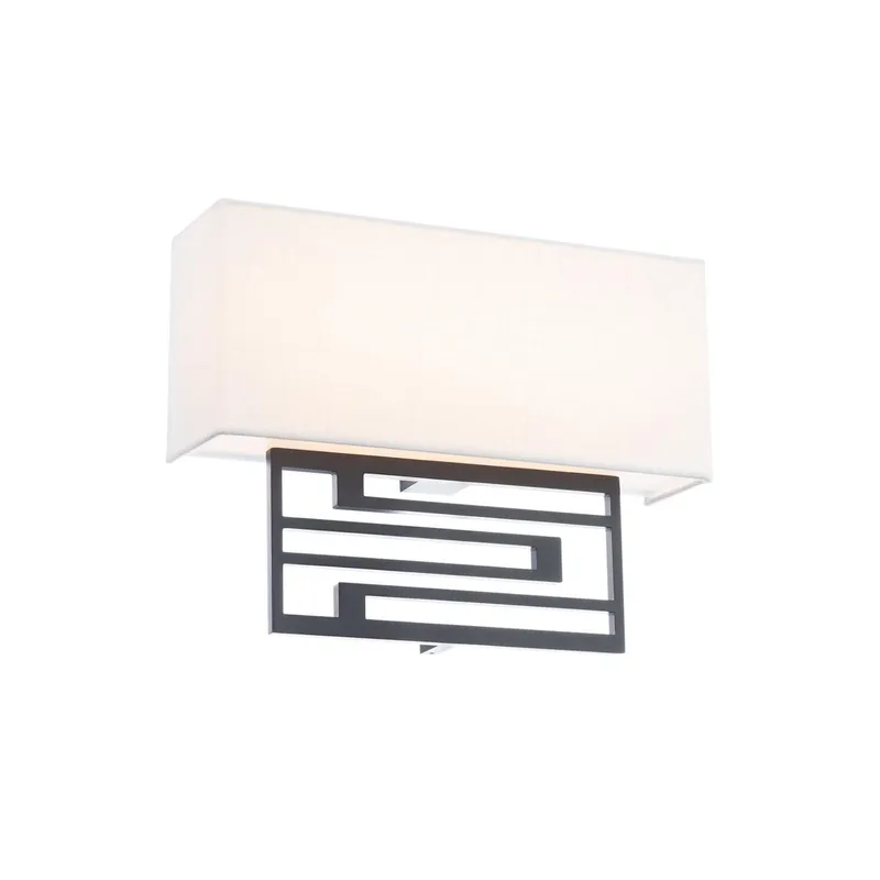Vander 14in LED Wall Sconce 3-CCT 2700K-3000K-3500K Set to 3500K in Black