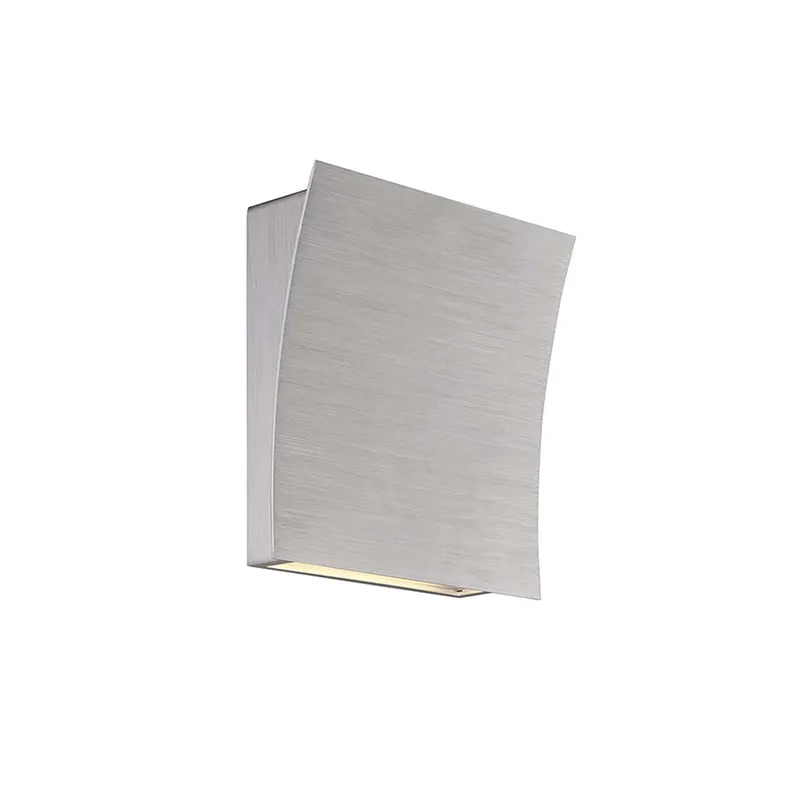 Slide LED Wall Sconce 2700K in Brushed Aluminum