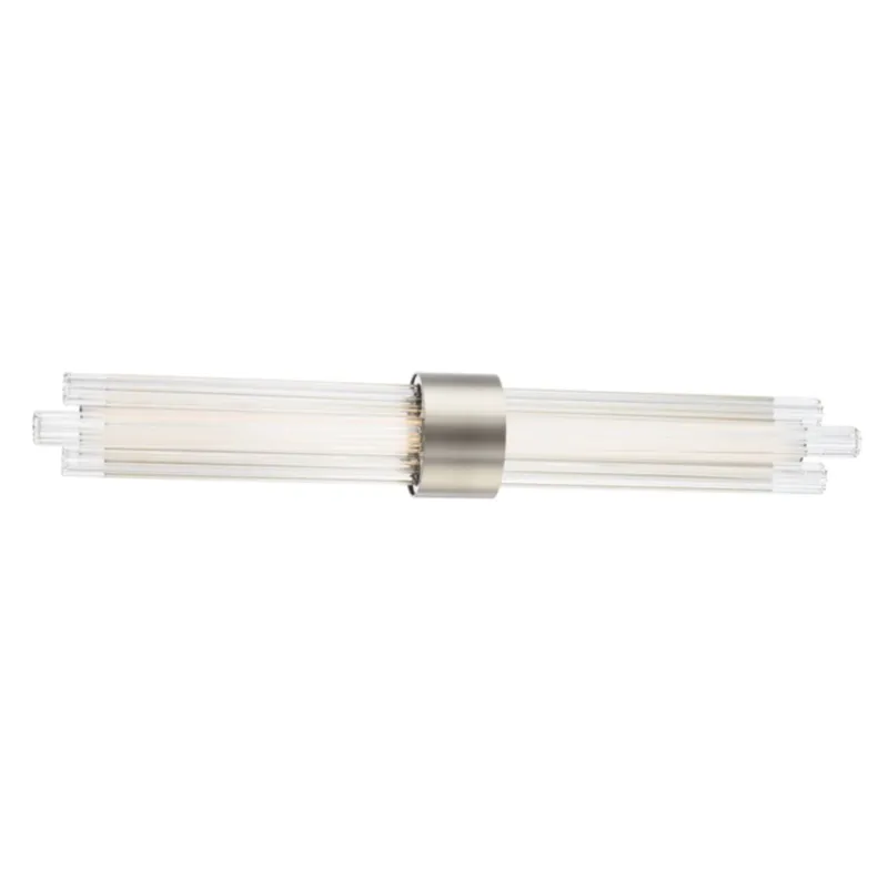 Luzerne 28in LED Bathroom Vanity or Wall Light 3000K in Brushed Nickel