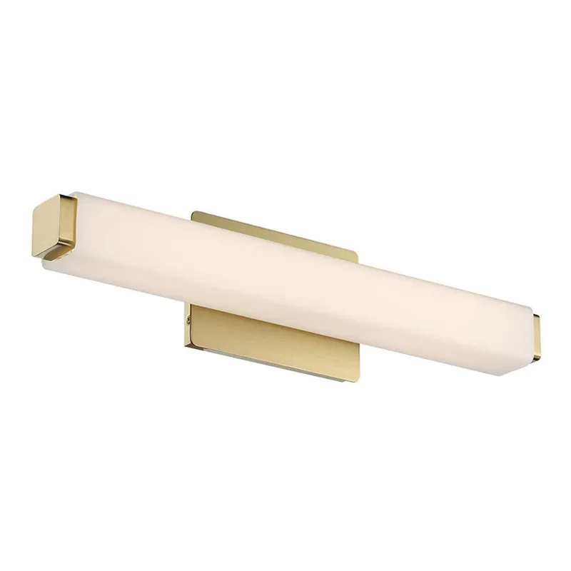 Vogue 20in LED Bathroom Vanity or Wall Light 3500K in Brushed Brass