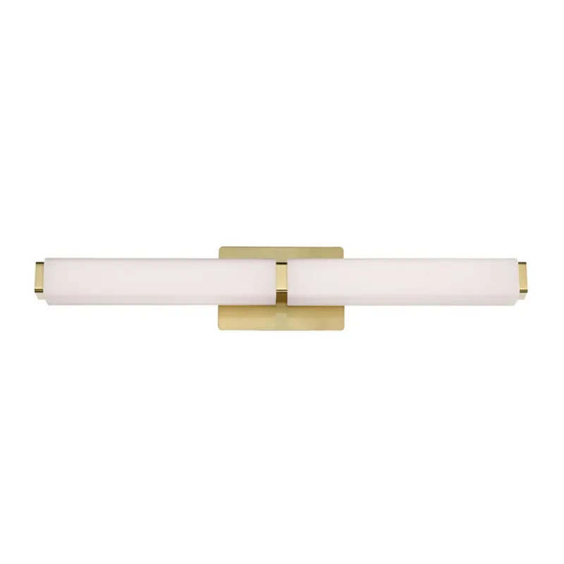 Vogue 27in LED Bathroom Vanity or Wall Light 3500K in Brushed Brass