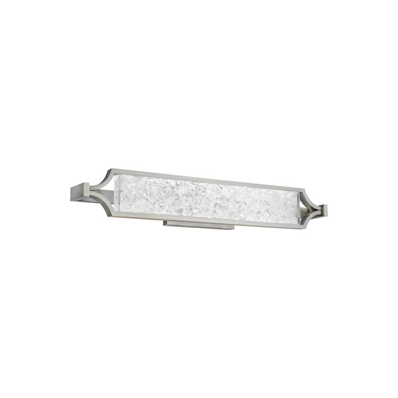Emblem 28in LED Bathroom Vanity or Wall Light 3000K in Brushed Nickel