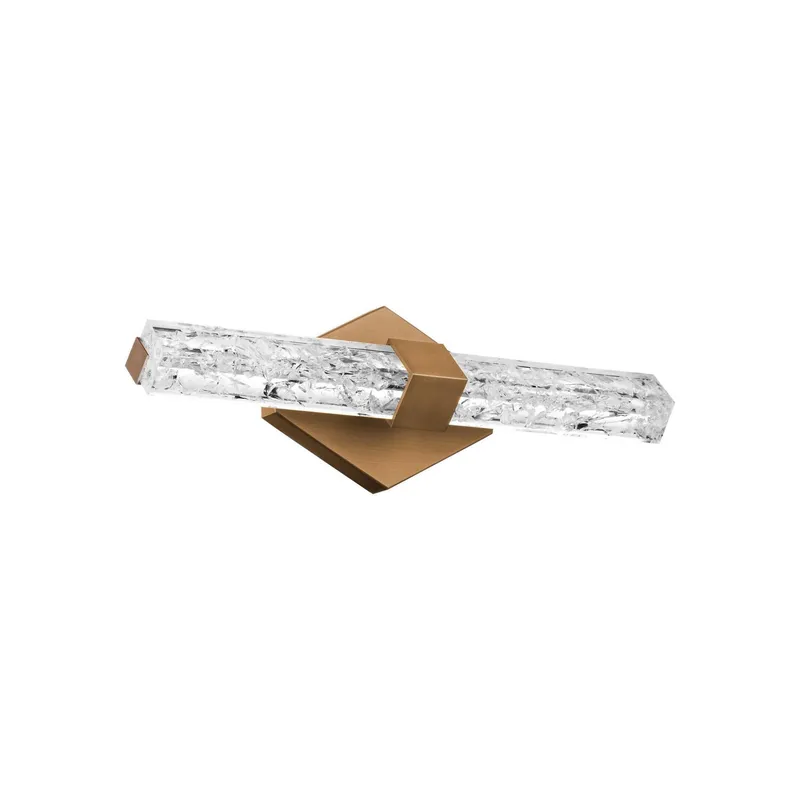 Regal 18in LED Bathroom Vanity or Wall Light 3000K in Aged Brass