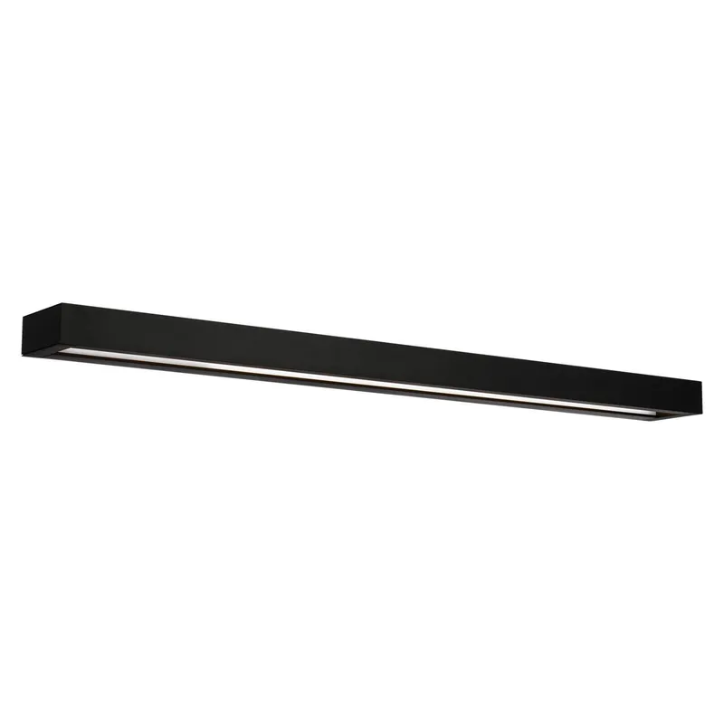 Open Bar 37in LED Bathroom Vanity or Wall Light 3-CCT 2700K-3000K-3500K Set to 3000K in Black