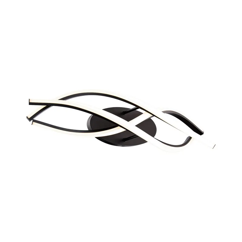 Lior 29in LED Bath Vanity & Wall Light 3000K in Black
