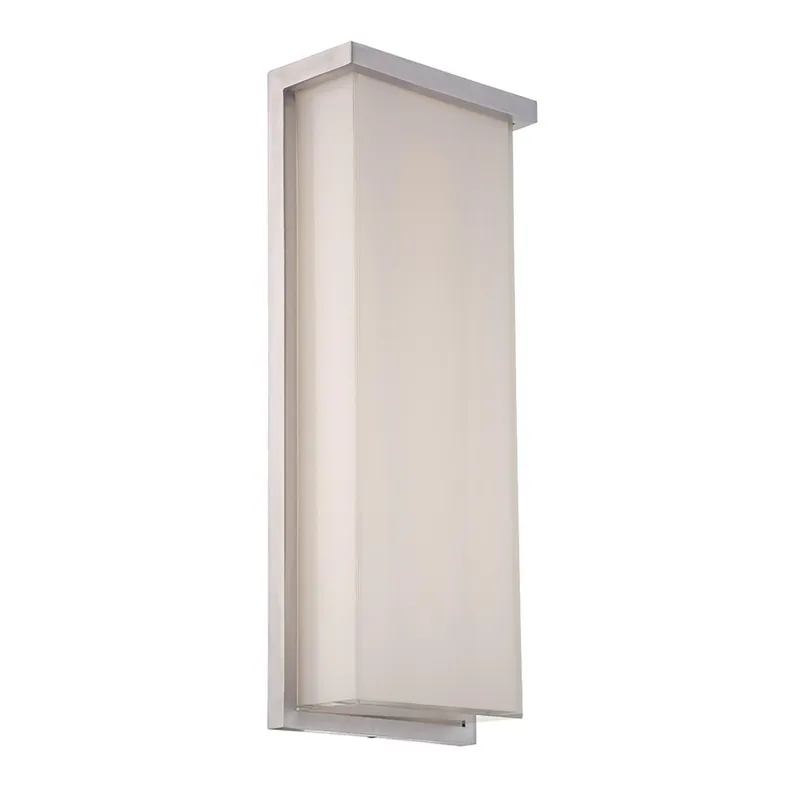 Ledge 20in LED Indoor or Outdoor Wall Light 3500K in Brushed Aluminum