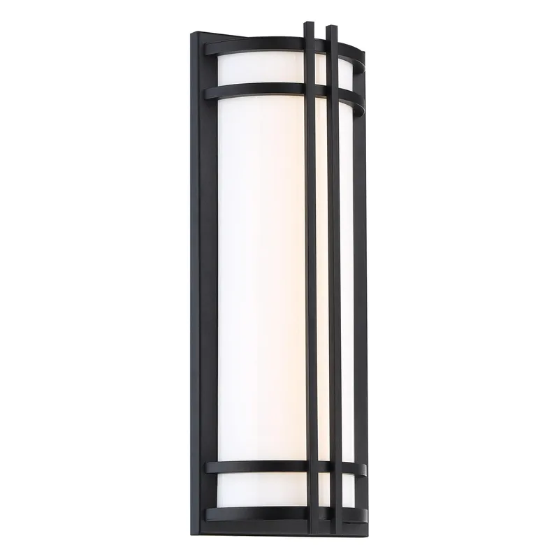 Skyscraper 18in LED Indoor or Outdoor Wall Light 2700K in Black