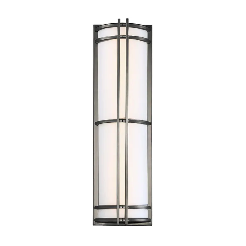 Skyscraper 27in LED Indoor or Outdoor Wall Light 3500K in Bronze