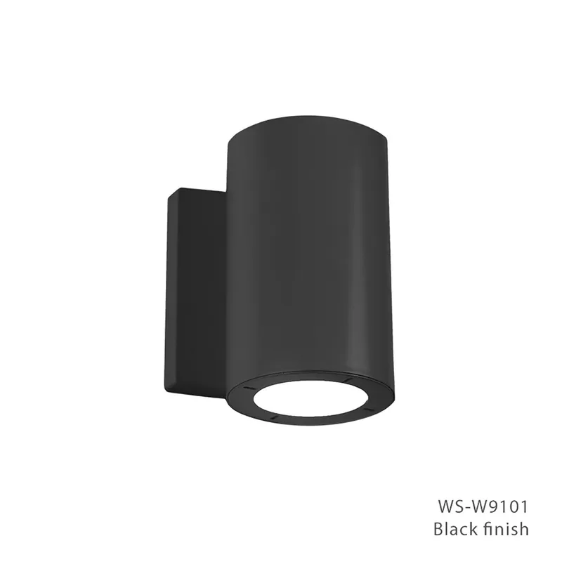 Vessel LED Indoor or Outdoor Up Down Wall Light 4000K in Black