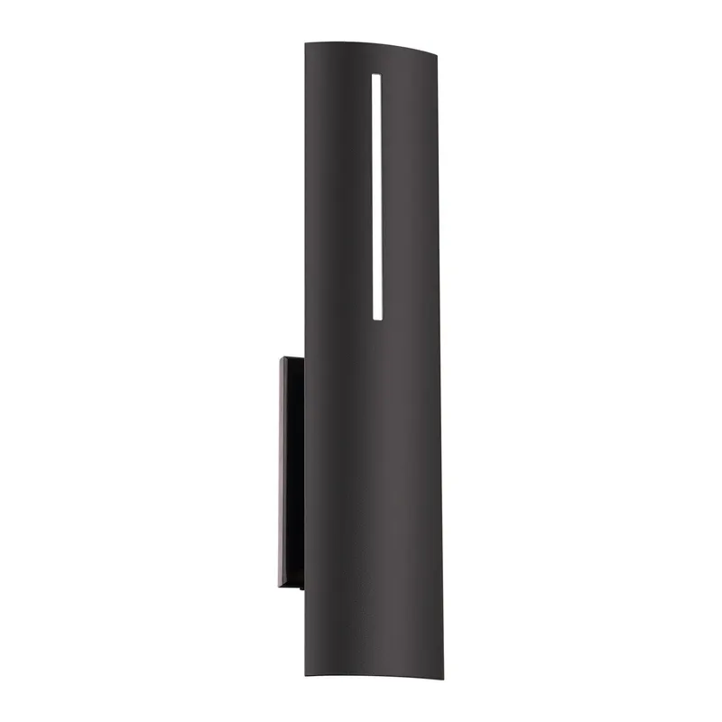 Aegis 20in LED Outdoor Wall Light 3500K in Black