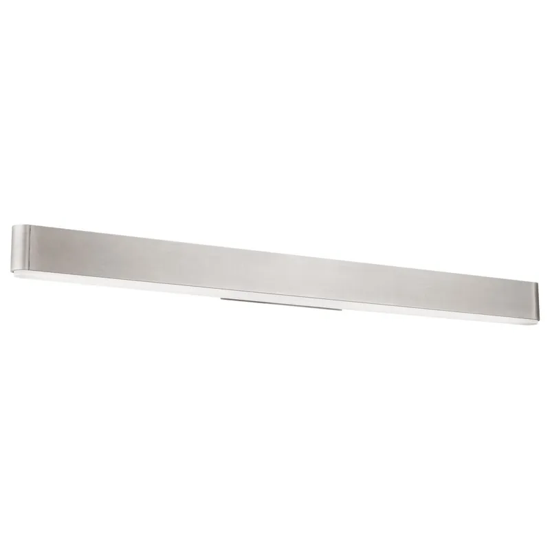 0 to 60 37in LED Bathroom Vanity or Wall Light 3-CCT 2700K-3000K-3500K Set 3500K in Black
