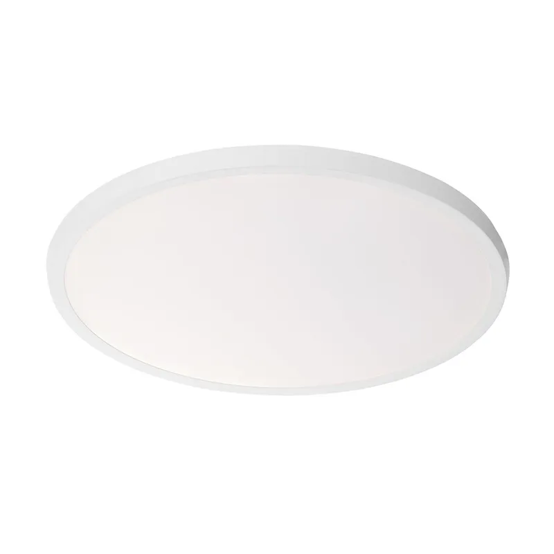 Argo 19in LED Round Flush Mount 3-CCT 2700K-3000K-3500K Set to 2700K in White
