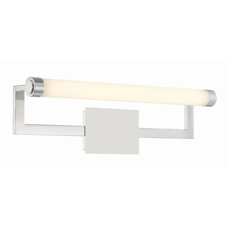 Clinton 26.25'' LED Polished Nickel Picture Light Silver 26.25"W x 8"H x 5"D