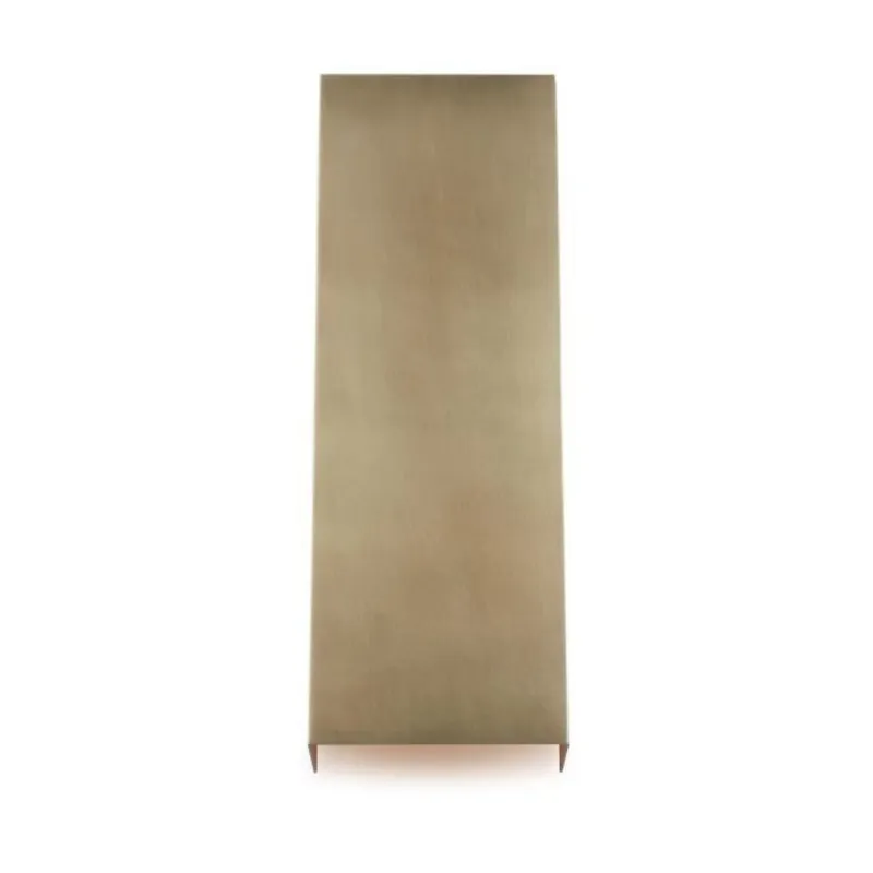 Brompton Large Wall Sconce Wall Collection 1-Light LED 3000K Natural Brass by Sean Lavin