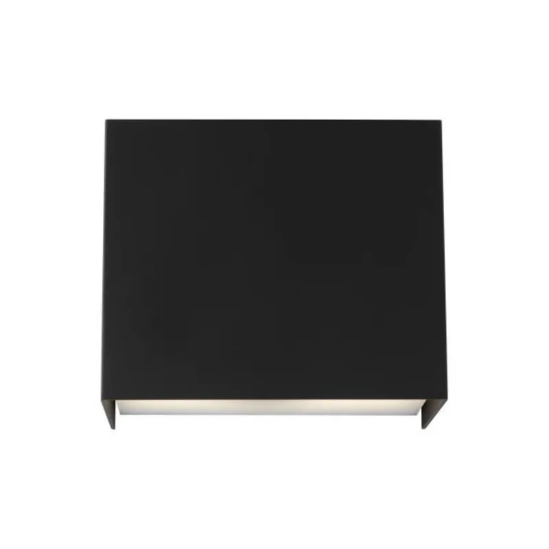 Brompton Small Wall Sconce Wall Collection 1-Light LED 3000K Nightshade Black by Sean Lavin