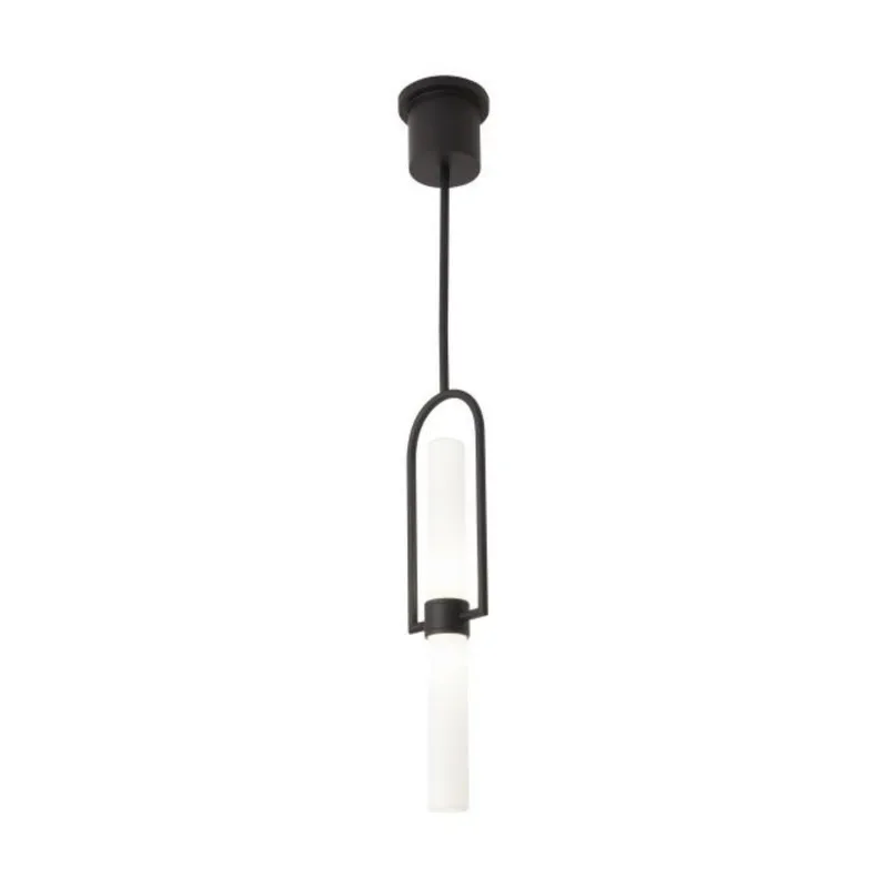 Calumn Pendant Line-Voltage Pendants/Suspension 1-Light LED 3000K Nightshade Black by Sean Lavin