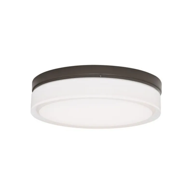 Cirque Large Flush Mount Flush & Semi-Flush Mount, Wall Collection 1-Light LED 2700K Antique Bronze by Sean Lavin