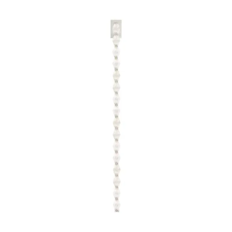 Collier 53 Wall Sconce Wall Collection 1-Light LED 2700K Polished Nickel by Sean Lavin