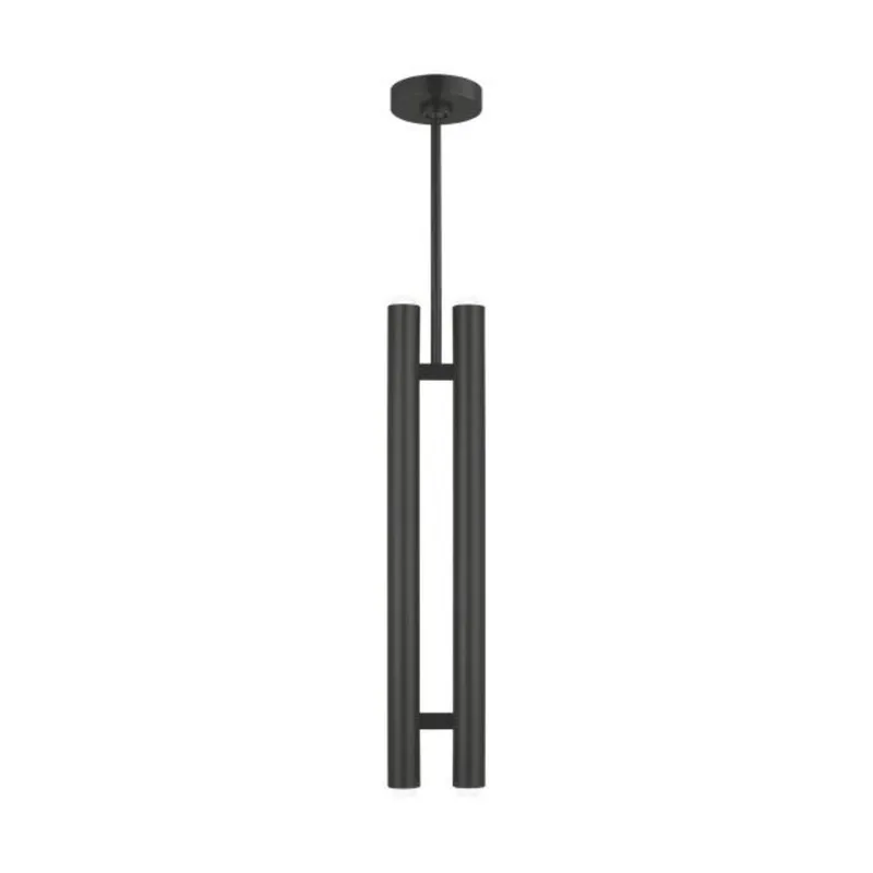 Ebell 2 Light Pendant Line-Voltage Pendants/Suspension 2-Light LED 2700K Dark Bronze by Kelly Wearstler