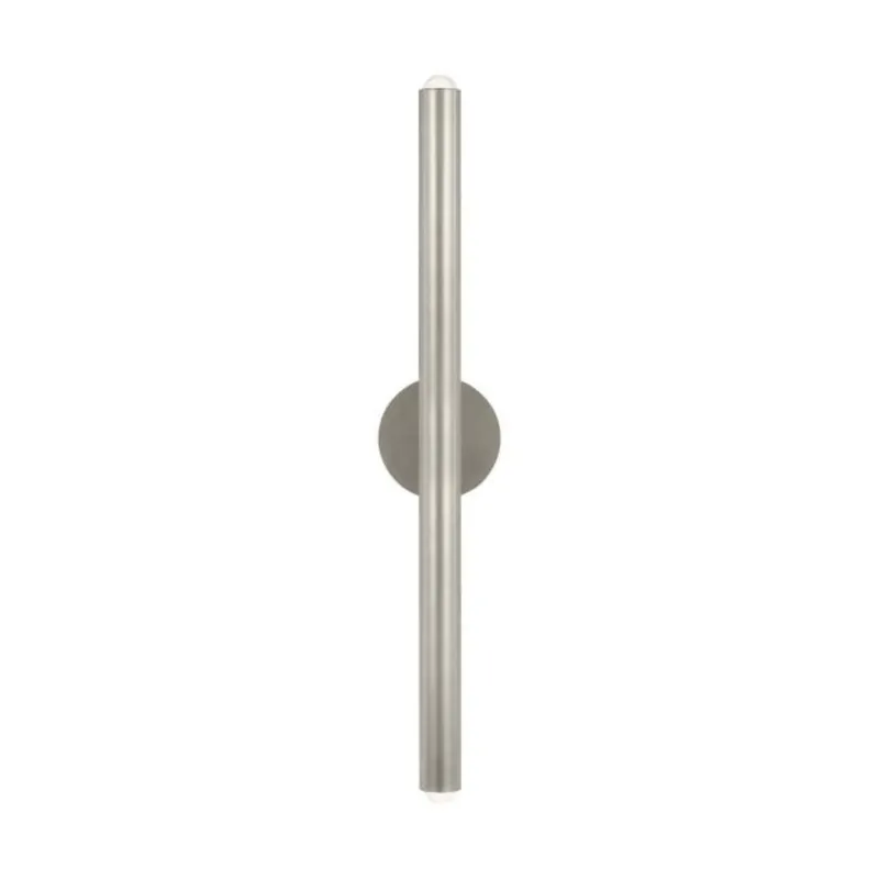 Ebell Large Sconce 2-Light 2700K Antique Nickel by Kelly Wearstler