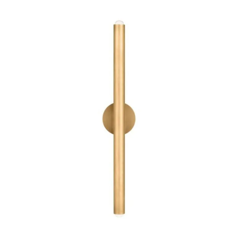 Ebell Large Sconce 2-Light 2700K Natural Brass by Kelly Wearstler