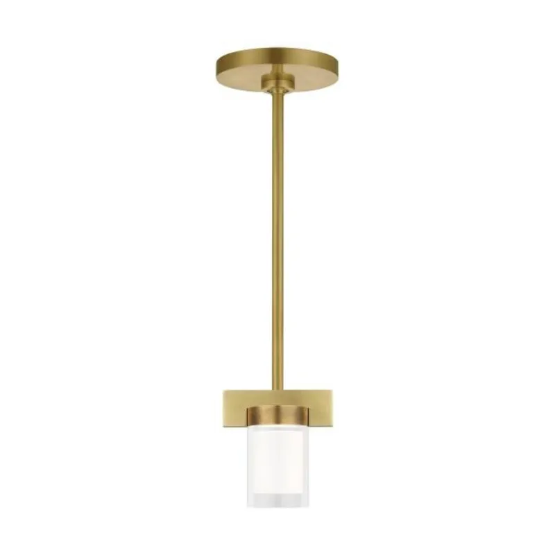 Esfera Small Pendant ESSENCE 1-Light LED 2700K Natural Brass by Kelly Wearstler