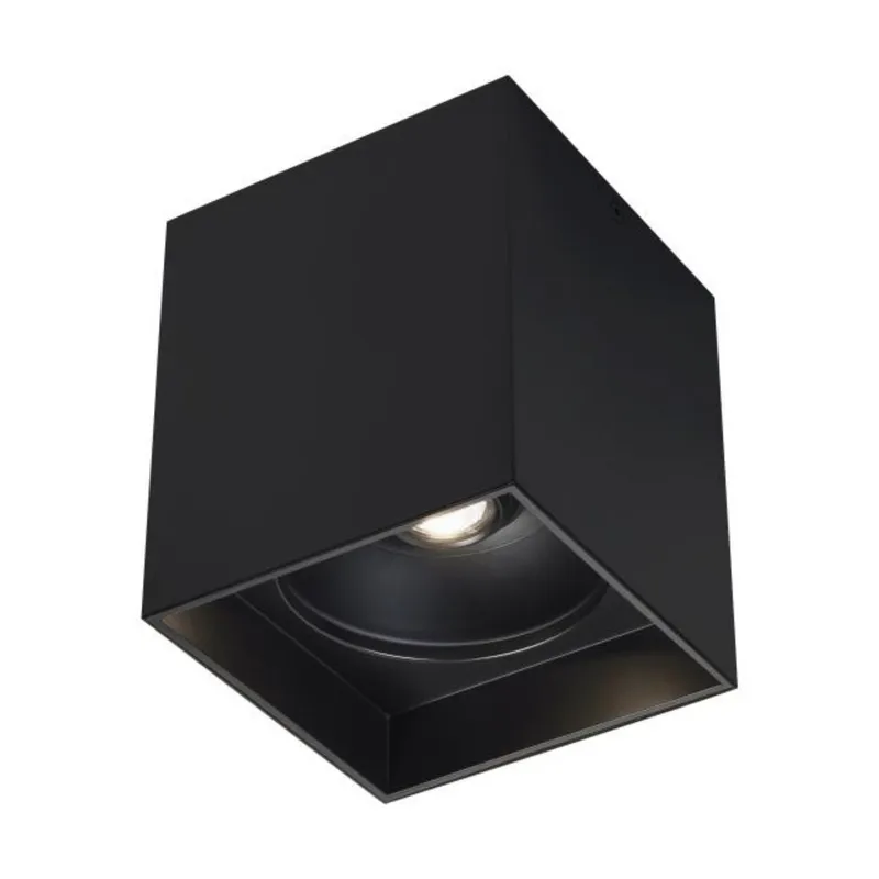 Exo 6 Flush Mount Flush & Semi-Flush Mount 1-Light LED 2700K Black by Sean Lavin
