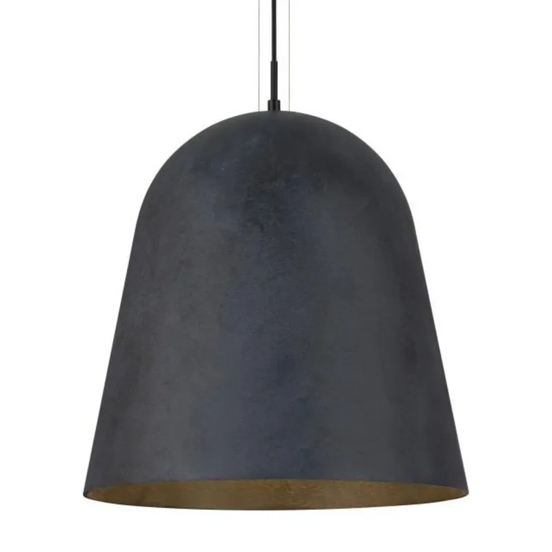 Fett Pendant Line-Voltage Pendants/Suspension 1-Light Weathered Zinc by Sean Lavin