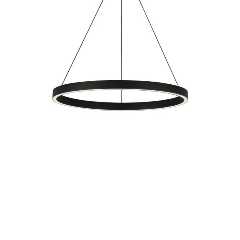 Fiama 24 Suspension Line-Voltage Pendants/Suspension 1-Light LED 3000K Black by Sean Lavin