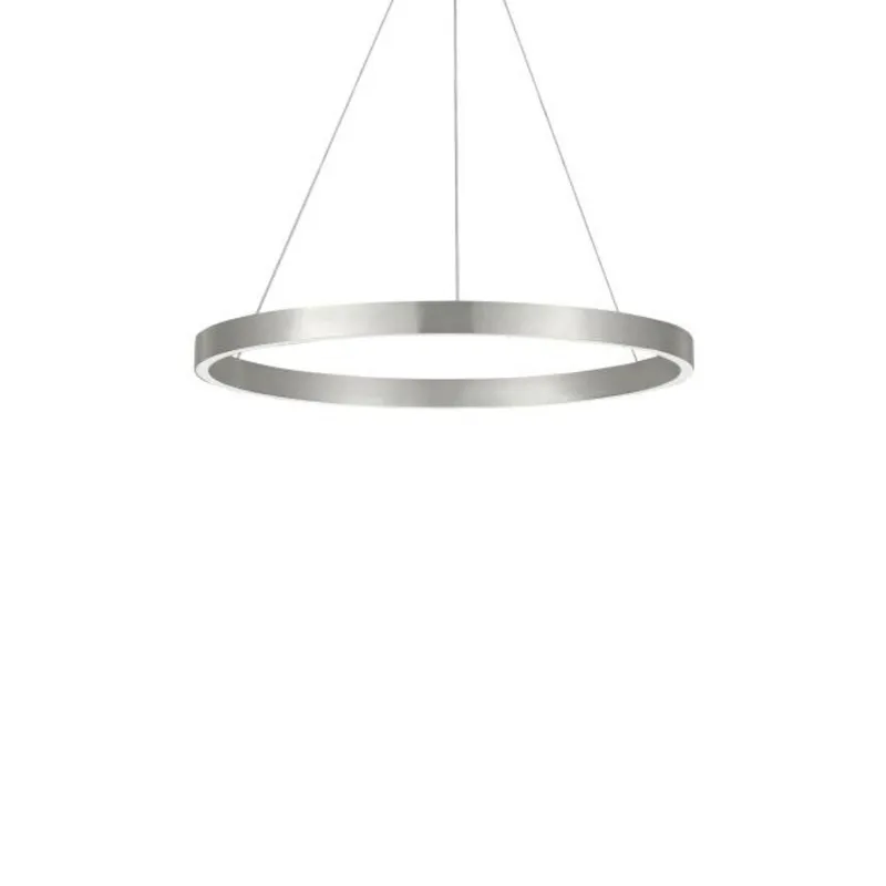 Fiama 24 Suspension Line-Voltage Pendants/Suspension 1-Light LED 3000K Satin Nickel by Sean Lavin