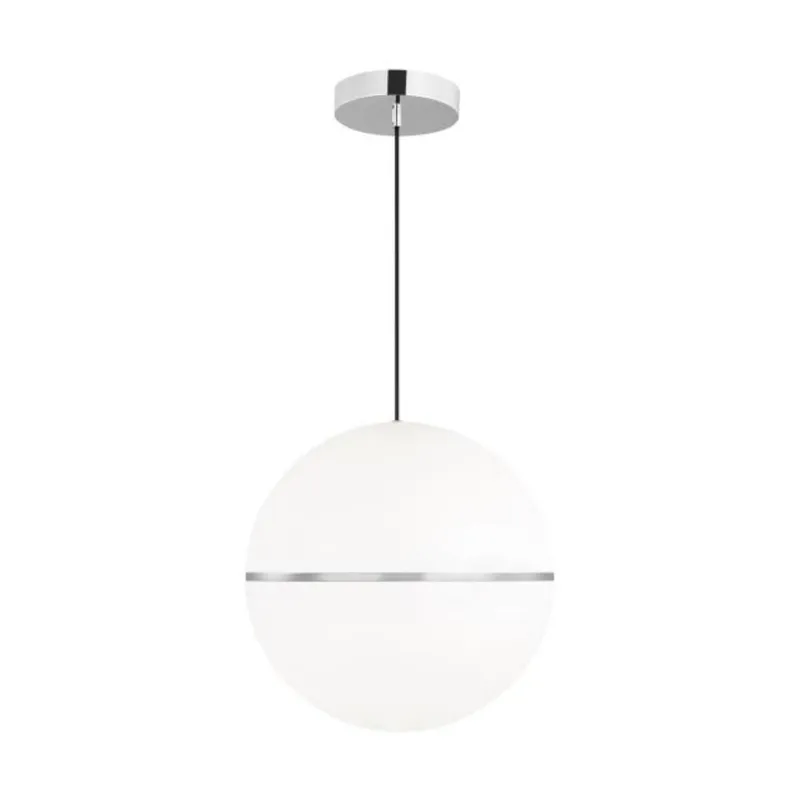 Hanea X-Large Pendant Line-Voltage Pendants/Suspension 1-Light LED 3000K Chrome by Sean Lavin