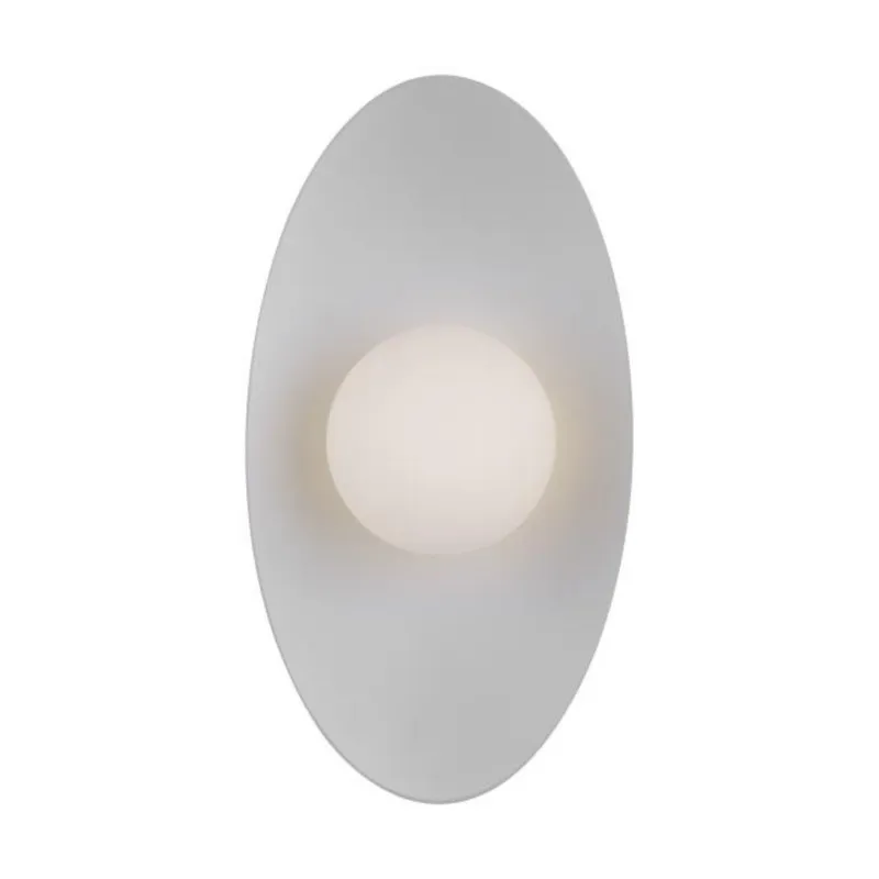 Joni 13 Wall Wall Collection 1-Light LED 3000K Matte Black / Matte White by Sean Lavin