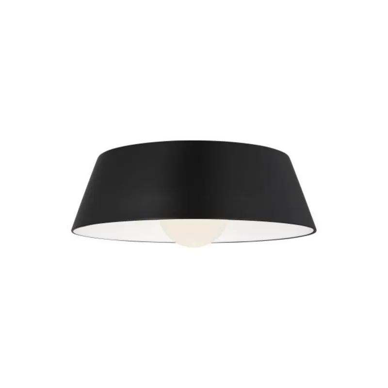 Joni Flush Mount Flush & Semi-Flush Mount 1-Light LED 3000K Matte Black by Sean Lavin