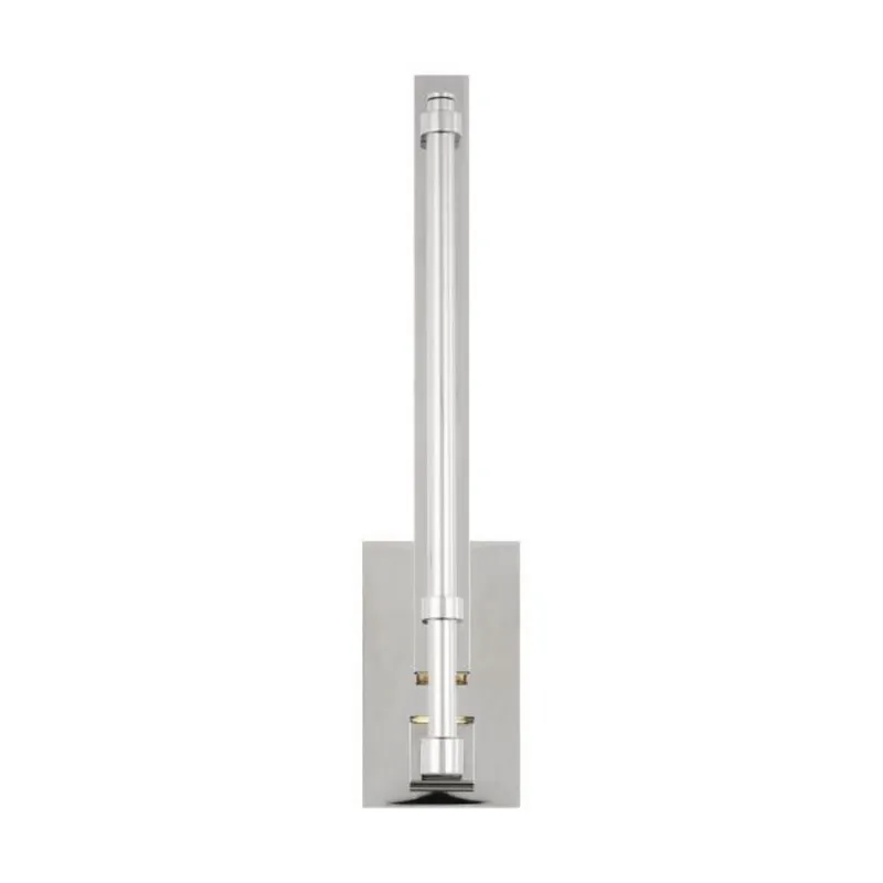 Kal Small Sconce Bath Collection 1-Light LED 3000K Polished Nickel by Sean Lavin