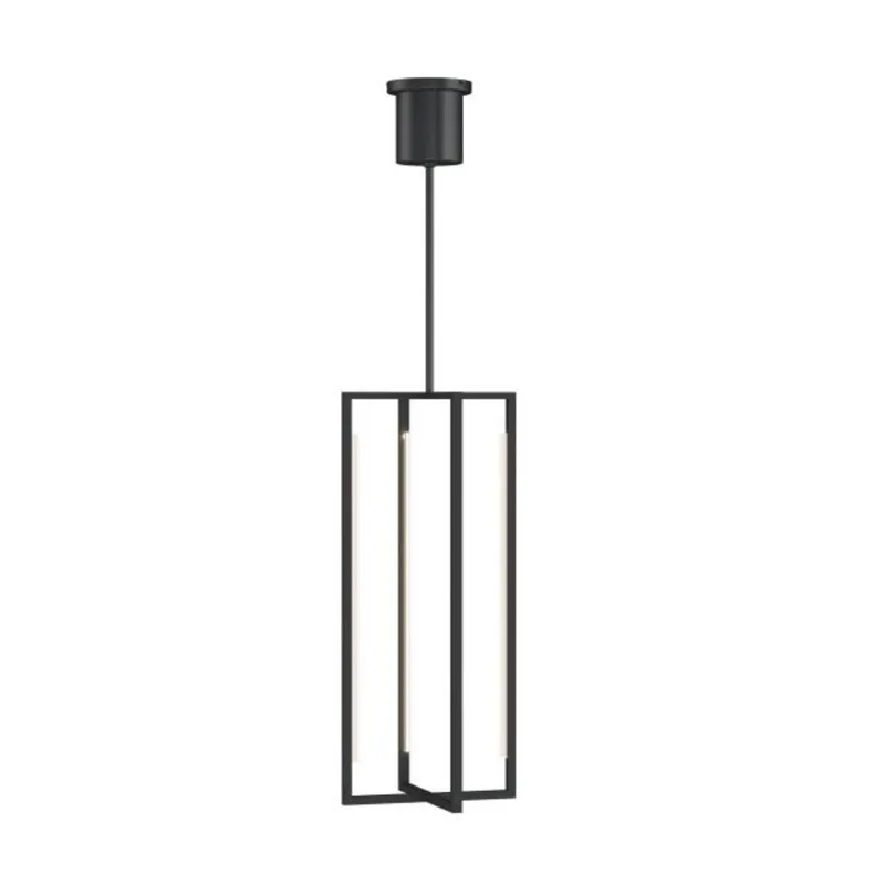 Kenway 18 Pendant Line-Voltage Pendants/Suspension 1-Light LED 3000K Nightshade Black by Sean Lavin