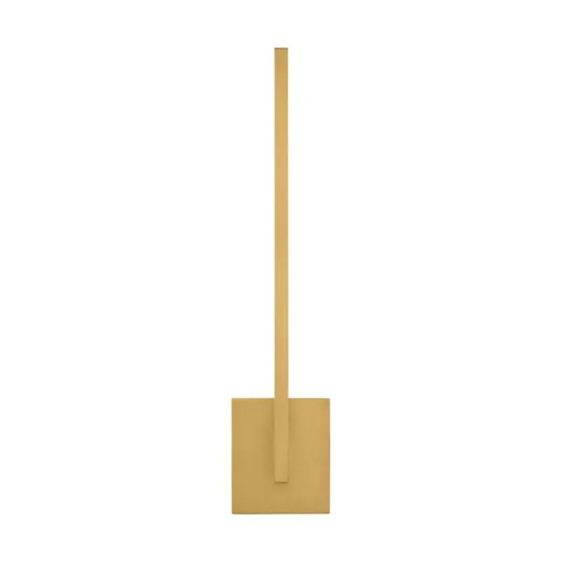 Klee 20 Wall Wall Collection 1-Light LED 3000K Natural Brass by Sean Lavin