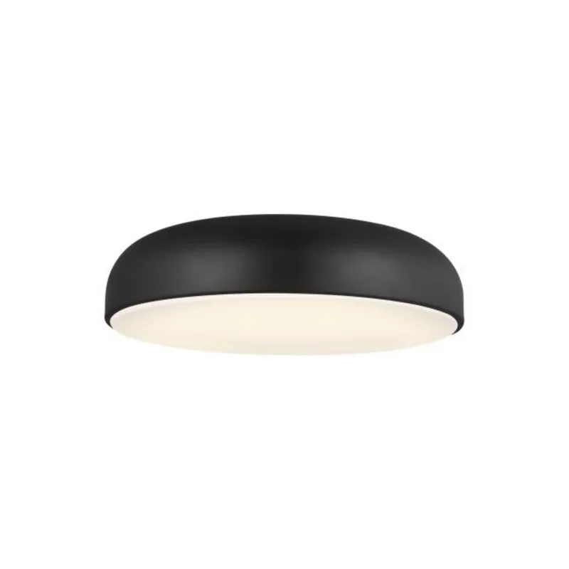 Kosa 18 Ceiling Line-Voltage Pendants/Suspension 1-Light LED 3000K Nightshade Black by Sean Lavin
